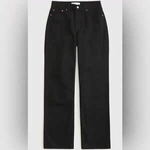 Abercrombie & Fitch Curve Love High Rise Loose Jean